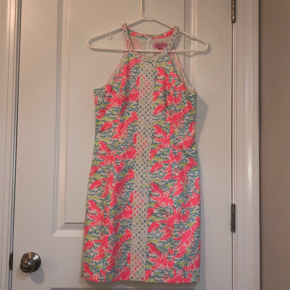 Pop Up Lobstah Roll Resort Shift Dress